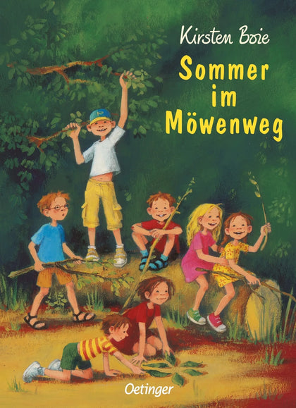 Buchcover von 'Wir Kinder aus dem Möwenweg 2. Sommer im Möwenweg' - Gebundene Ausgabe von Kirsten Boie