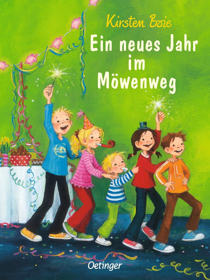 Buchcover von 'Wir Kinder aus dem Möwenweg 5. Ein neues Jahr im Möwenweg' - Gebundene Ausgabe von Kirsten Boie