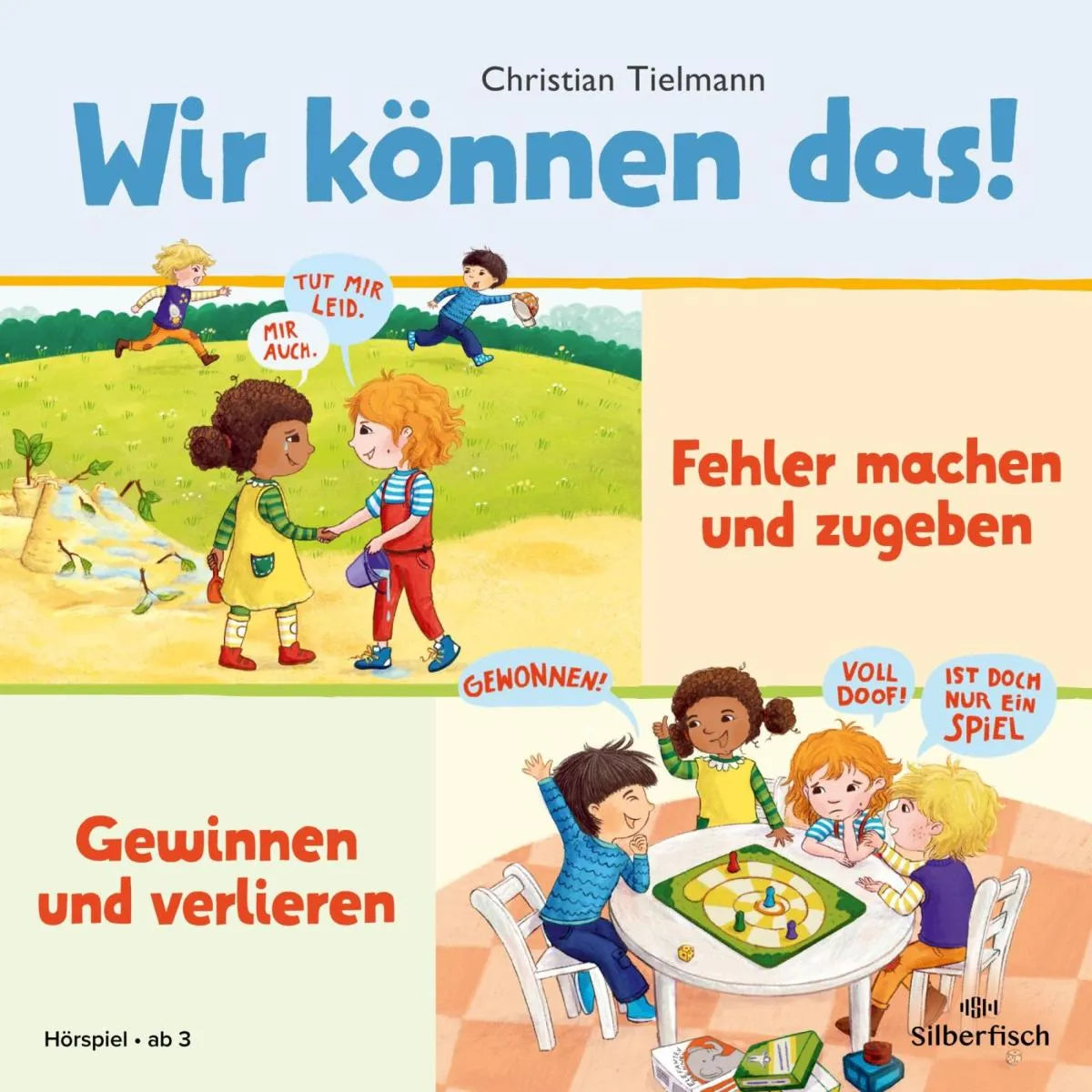 Cover: Wir können das! 2: Fehler machen und zugeben & Gewinnen und verlieren (Hörbuch Download) von Christian Tielmann