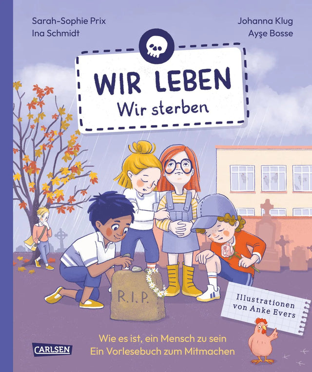 Buchcover von 'Wir leben – wir sterben' - Gebundene Ausgabe von Ina Schmidt