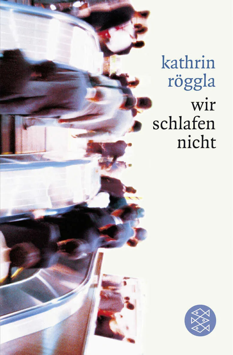 Buchcover von 'wir schlafen nicht' - Taschenbuch von Kathrin Röggla