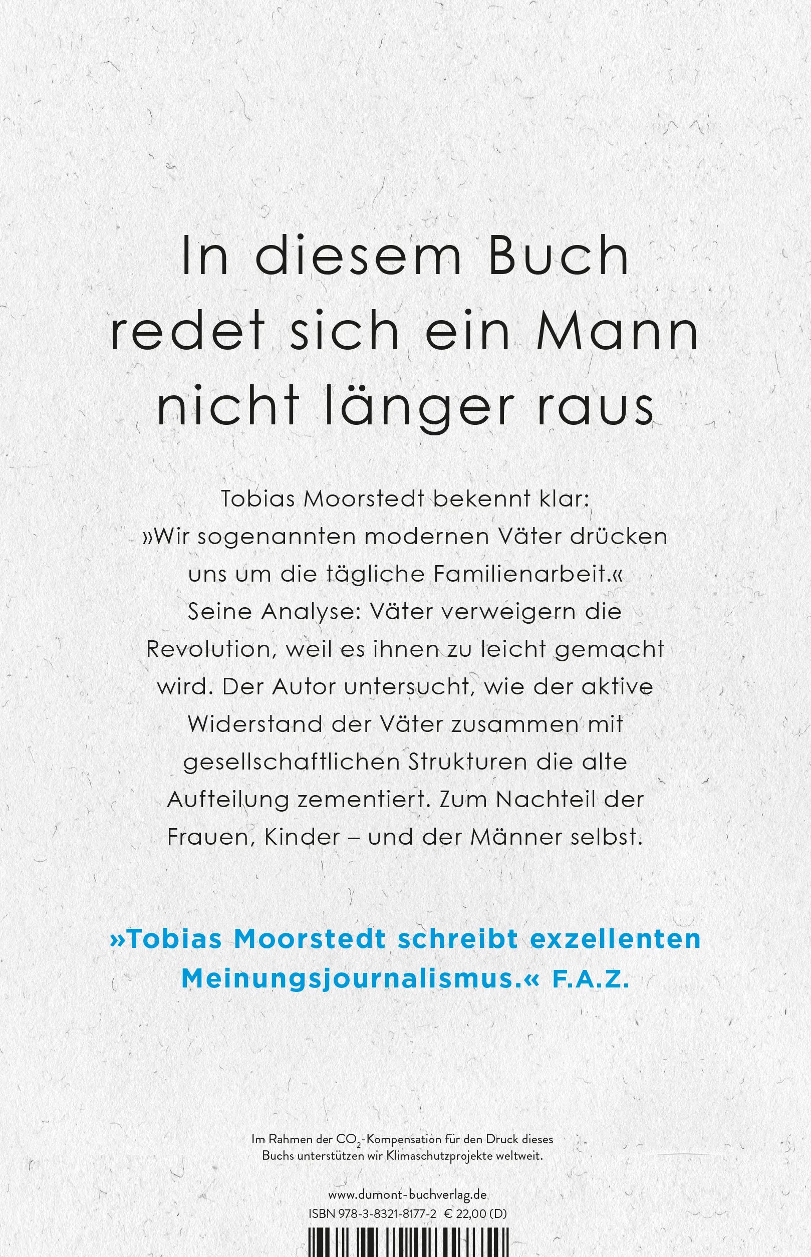 BuchrÃ¼ckseite von 'Wir schlechten guten Väter' mit Klappentext - Gebundene Ausgabe