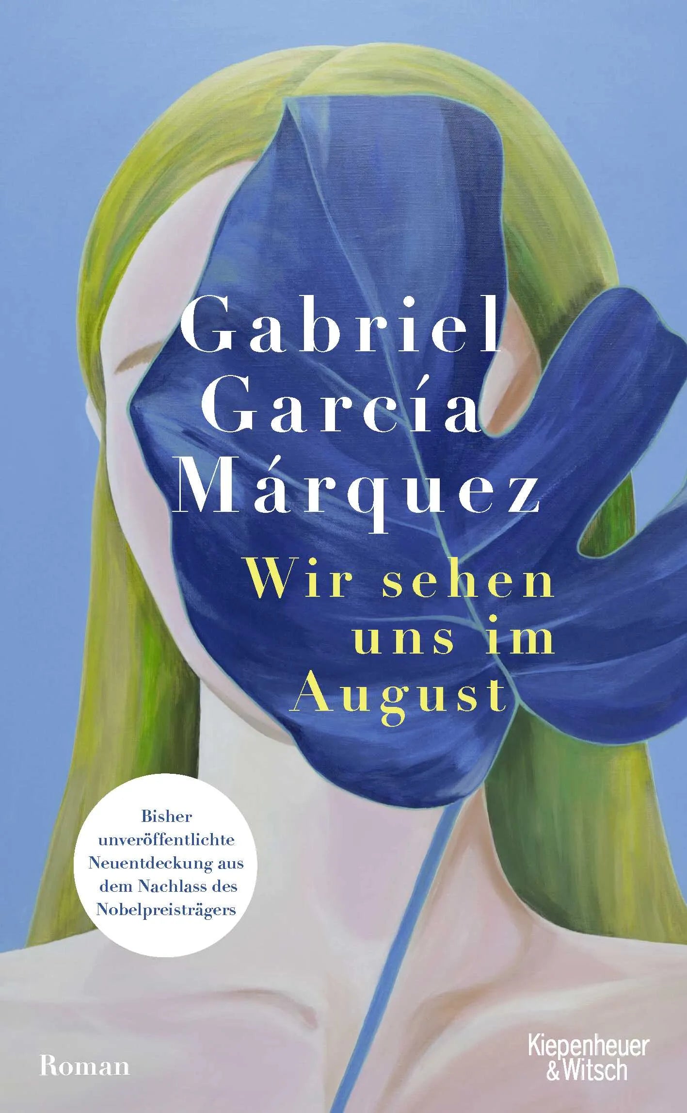Buchcover von 'Wir sehen uns im August' - Gebundene Ausgabe von Gabriel García Márquez