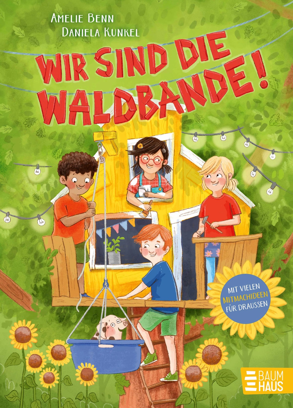 Cover: Wir sind die Waldbande! (Hardcover) von Amelie Benn