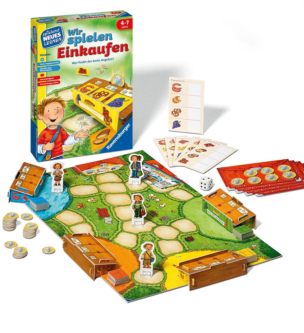 Wir spielen Einkaufen - Kinderspiel ab 4 Jahre – Ansicht