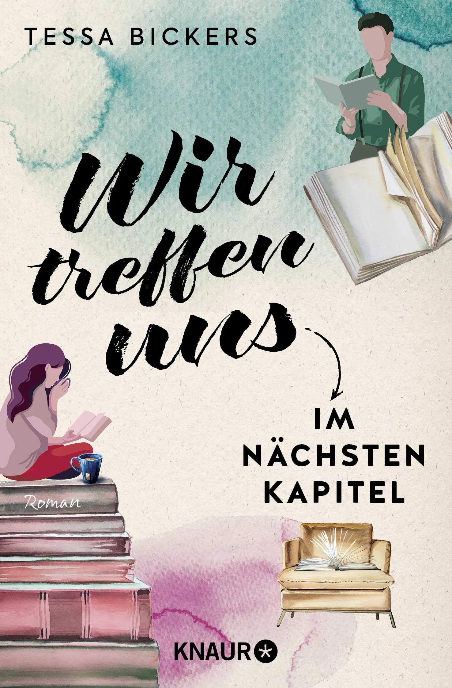 Buchcover von 'Wir treffen uns im nächsten Kapitel' - Taschenbuch von Tessa Bickers