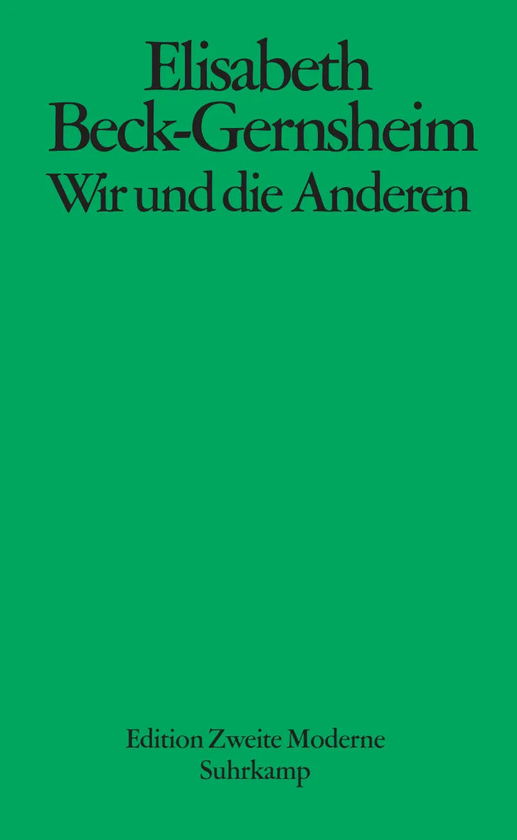 Buchcover von 'Wir und die Anderen' - Taschenbuch von Elisabeth Beck-Gernsheim