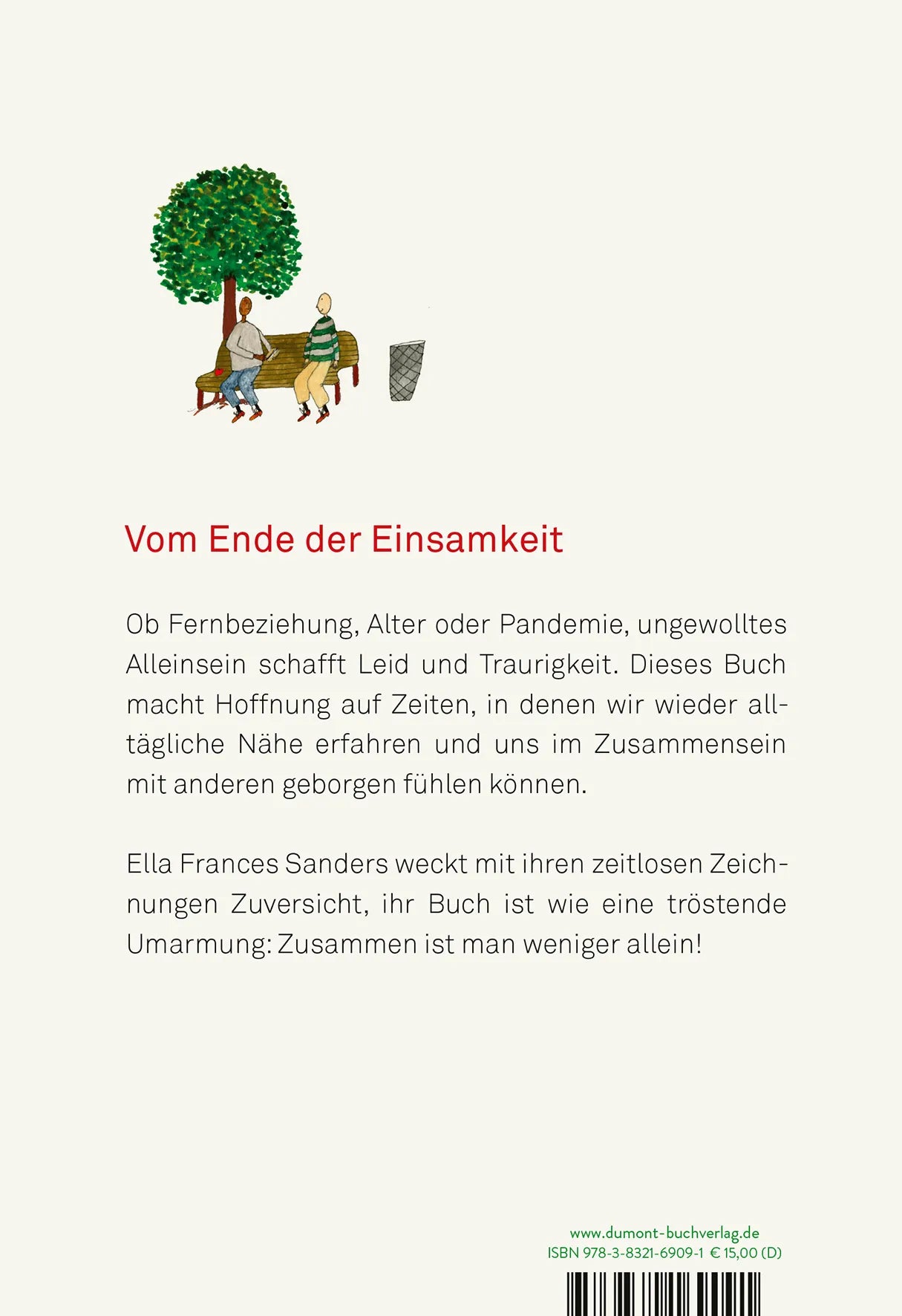 BuchrÃ¼ckseite von 'Wir werden uns wieder nah sein' mit Klappentext - Gebundene Ausgabe