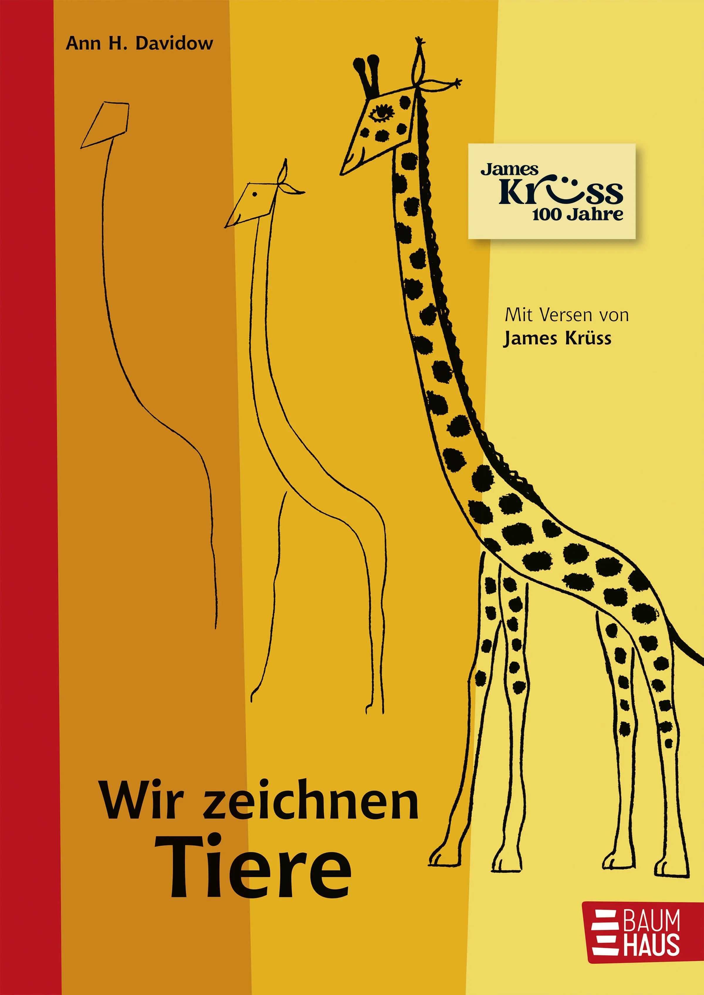 Buchcover von 'Wir zeichnen Tiere' - Gebundene Ausgabe von James Krüss