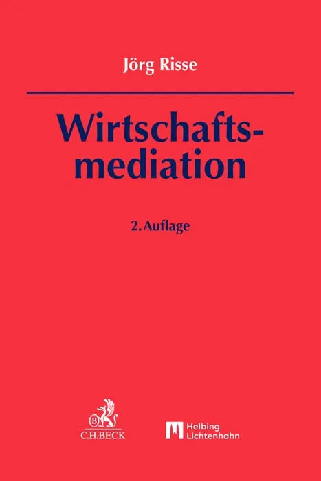 Buchcover von 'Wirtschaftsmediation' - Gebundene Ausgabe von Jörg Risse