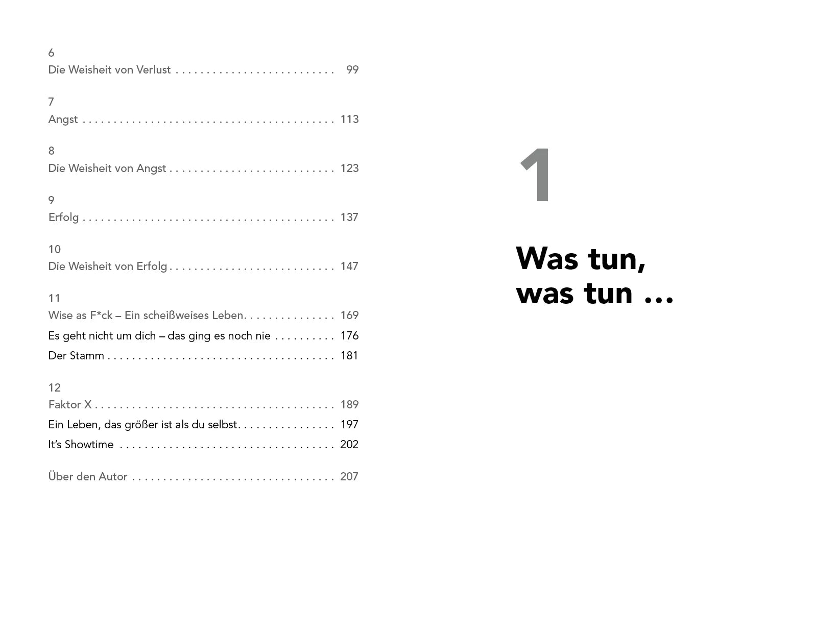 Innenansicht von 'Wise up your life' - Taschenbuch