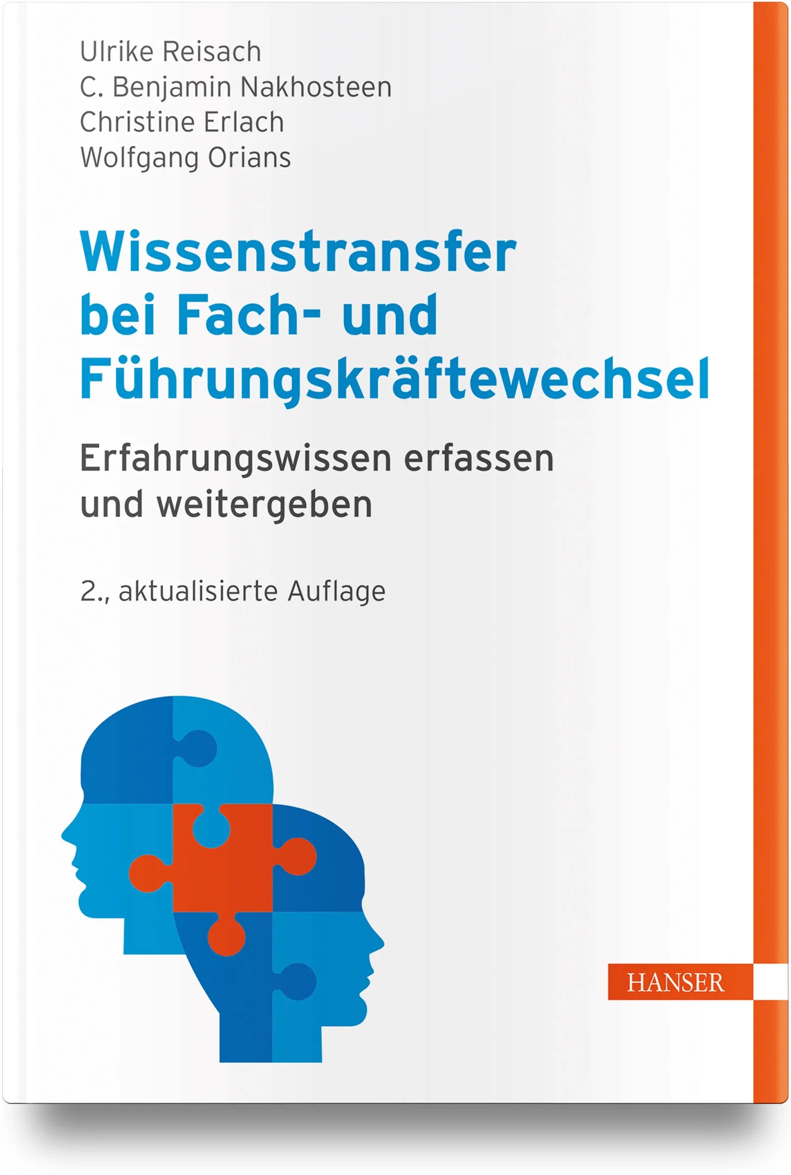 Buchcover von 'Wissenstransfer bei Fach- und Führungskräftewechsel' - Gebundene Ausgabe von Ulrike Reisach