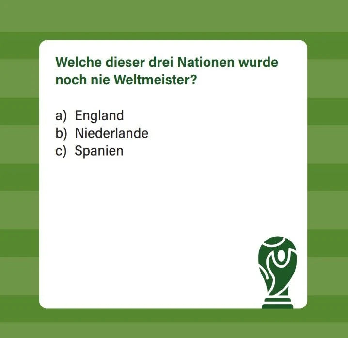 WM-Quiz – Ansicht