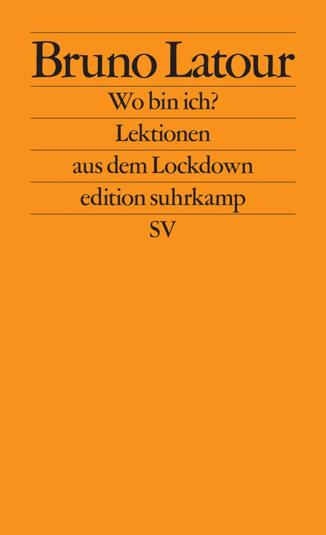 Buchcover von 'Wo bin ich?' - Taschenbuch von Bruno Latour