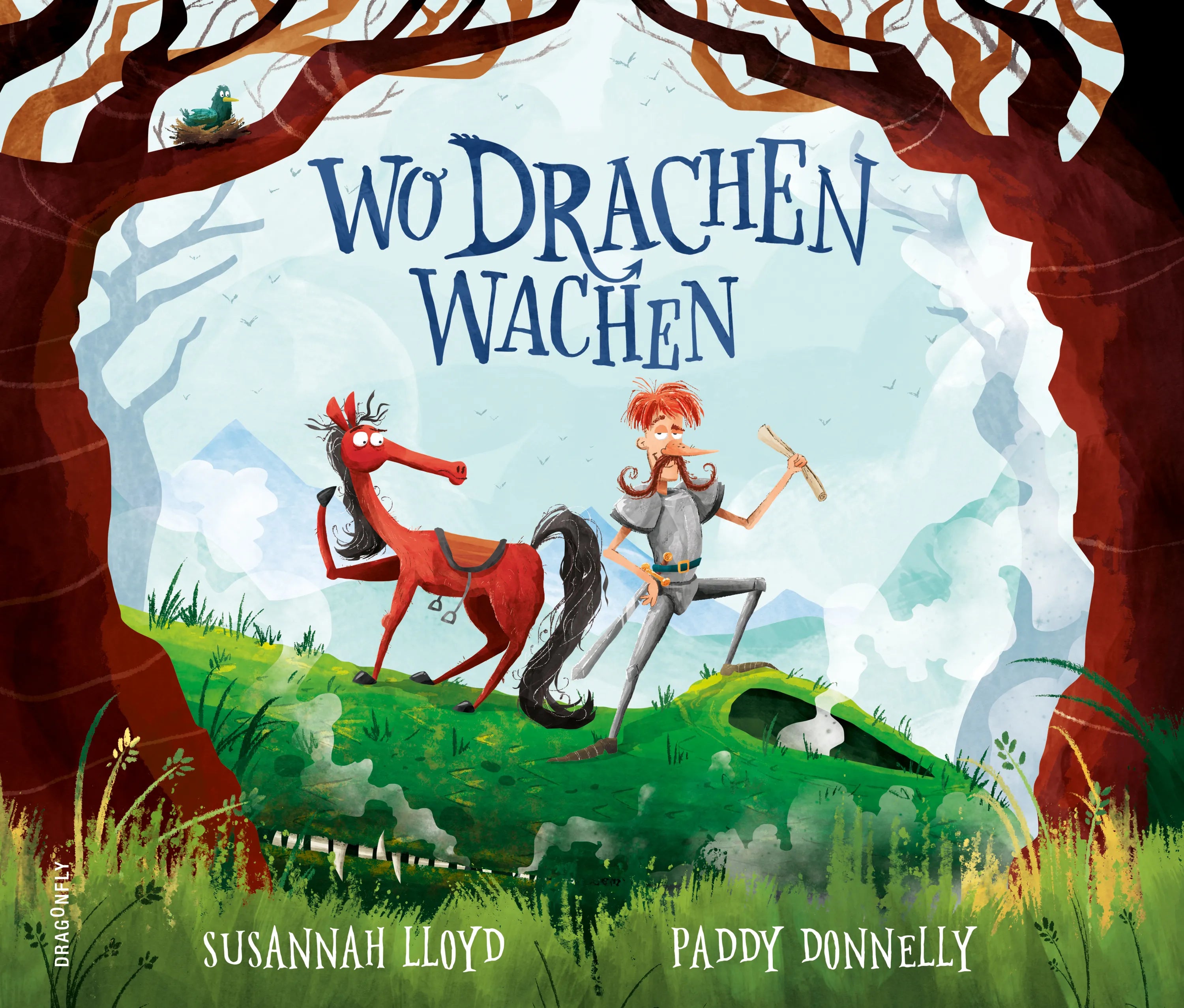 Buchcover von 'Wo Drachen wachen' - Gebundene Ausgabe von Susannah Lloyd
