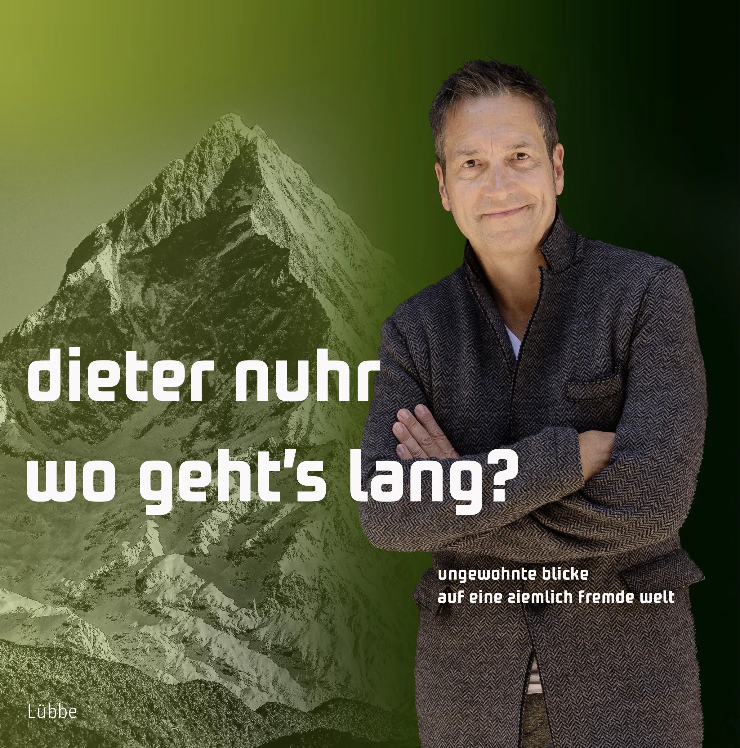 Buchcover von 'Wo geht's lang?' - Gebundene Ausgabe von Dieter Nuhr