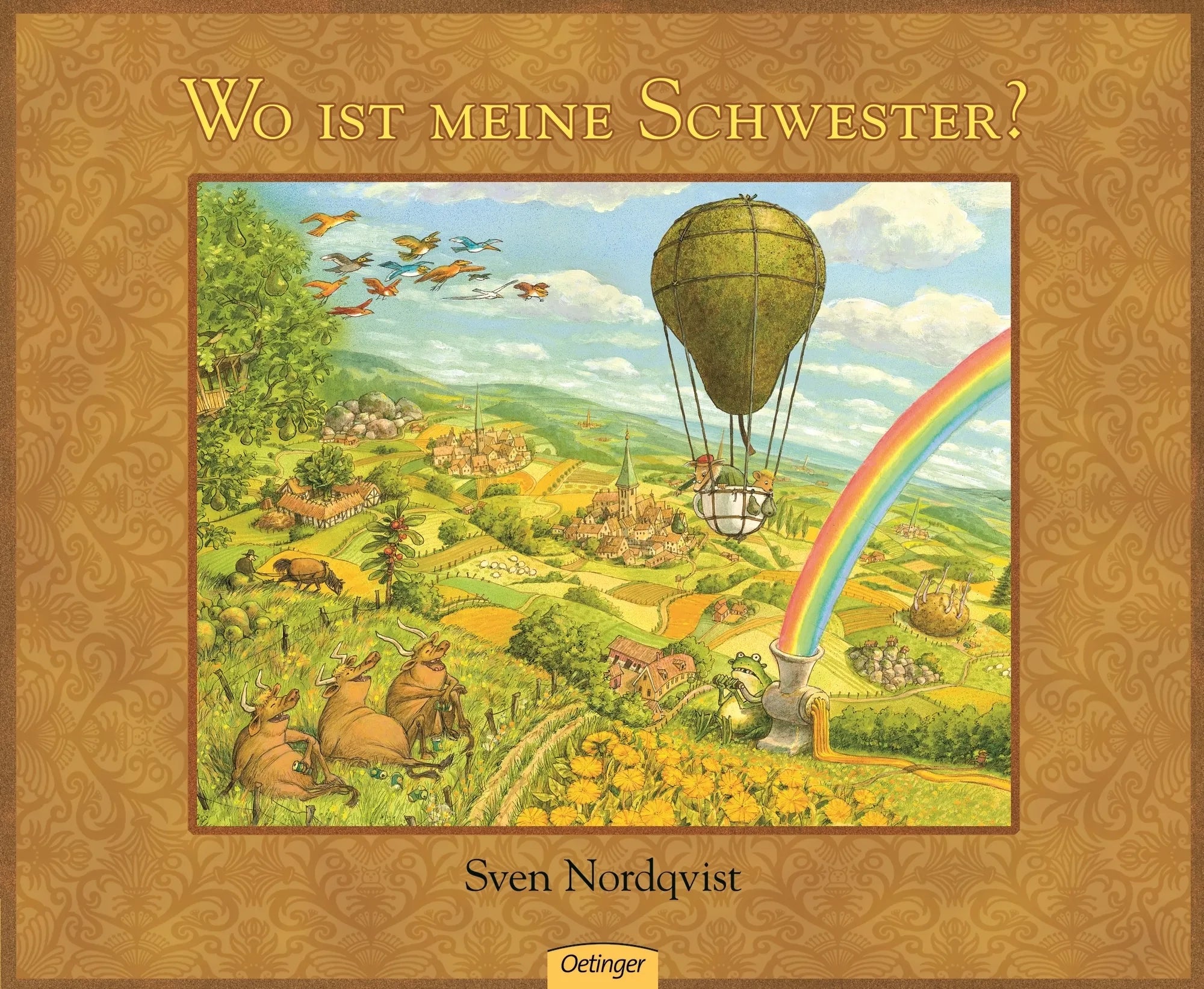 Buchcover von 'Wo ist meine Schwester?' - Gebundene Ausgabe von Sven Nordqvist