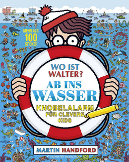 Buchcover von 'Wo ist Walter? Ab ins Wasser' - Taschenbuch von Martin Handford