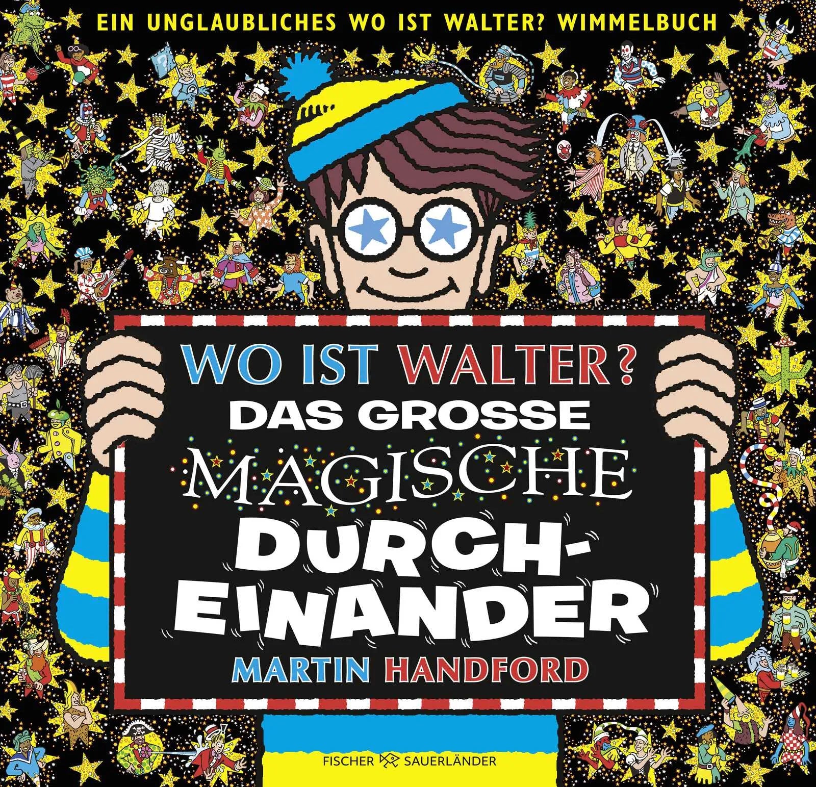 Buchcover von 'Wo ist Walter? Das große magische Durcheinander' - Gebundene Ausgabe von Martin Handford