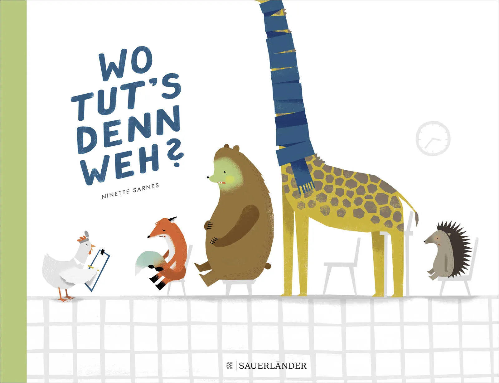 Buchcover von 'Wo tut's denn weh?' - Gebundene Ausgabe von Ninette