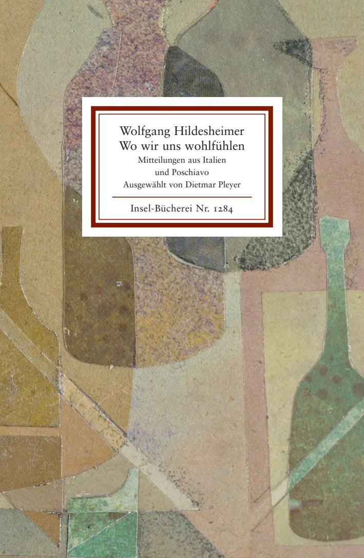 Buchcover von 'Wo wir uns wohlfühlen' - Gebundene Ausgabe von Wolfgang Hildesheimer
