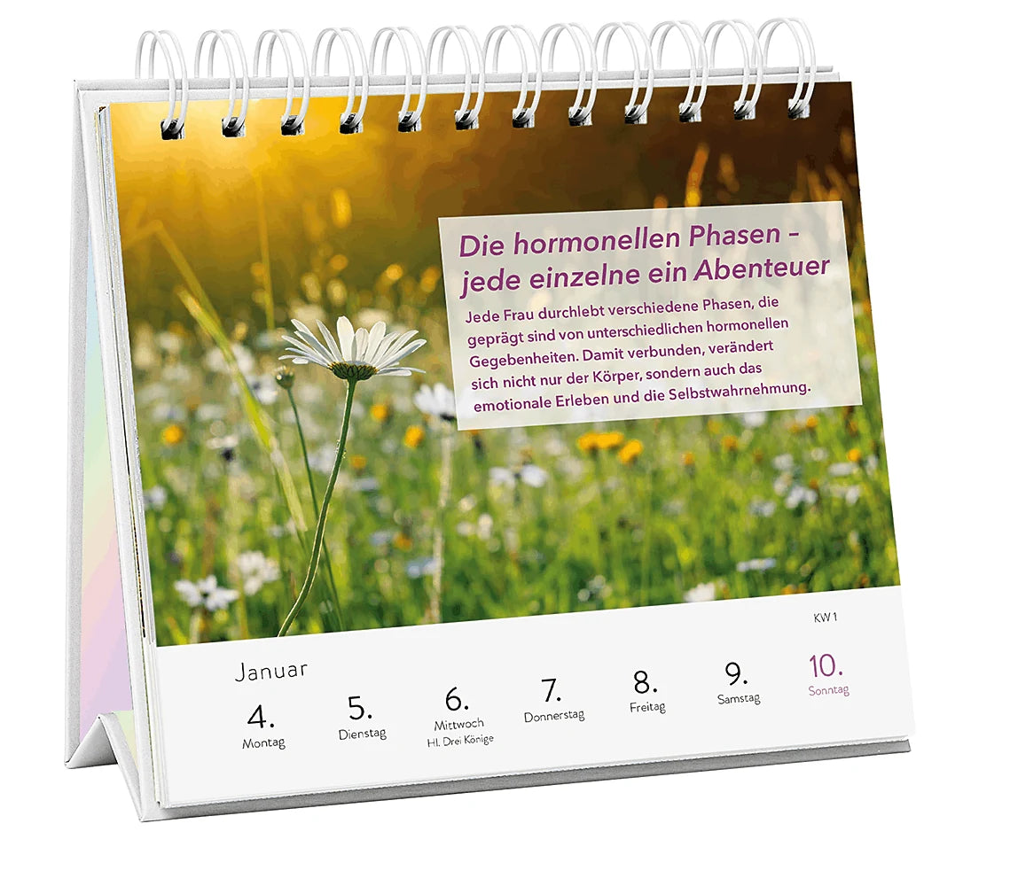 Wochenkalender 2027: Heal and shine – Ansicht
