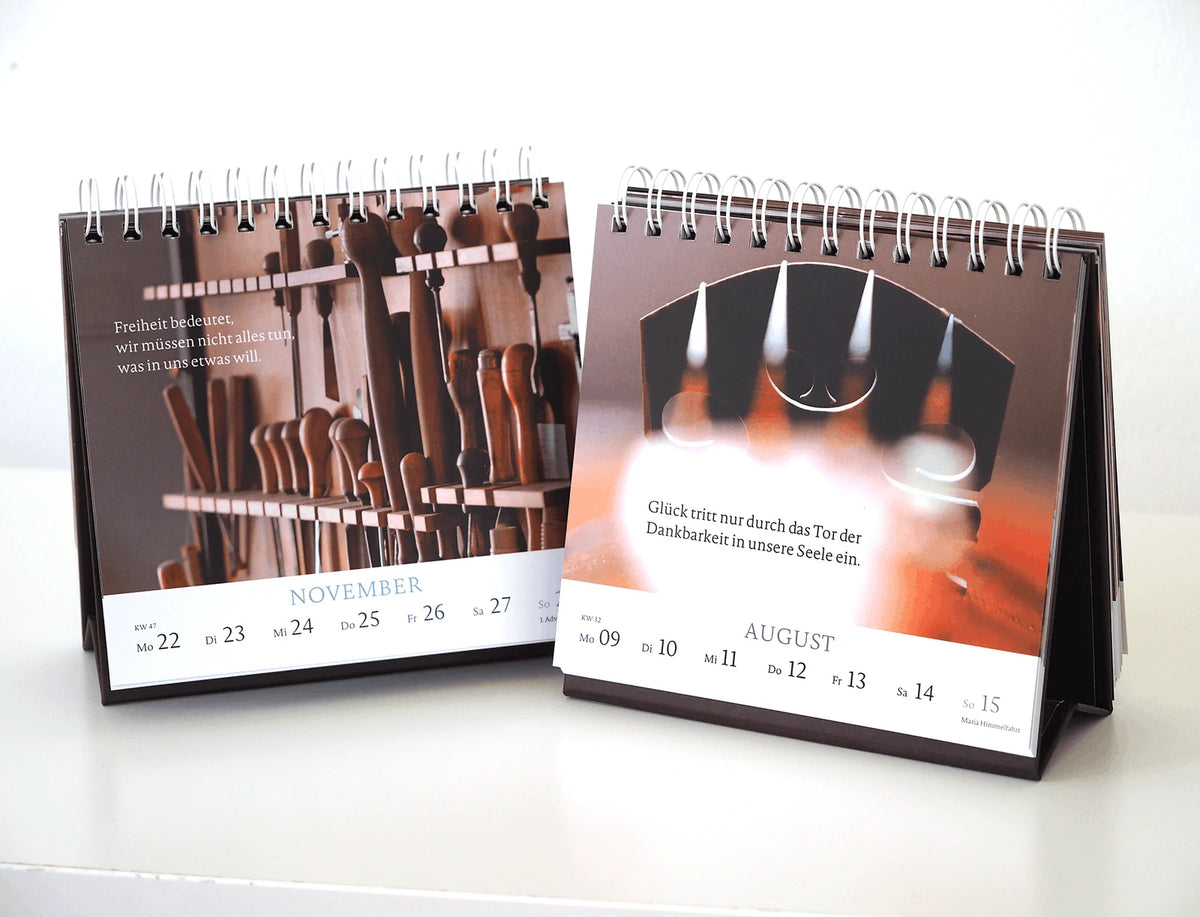 Wochenkalender 2027: In Resonanz – Ansicht