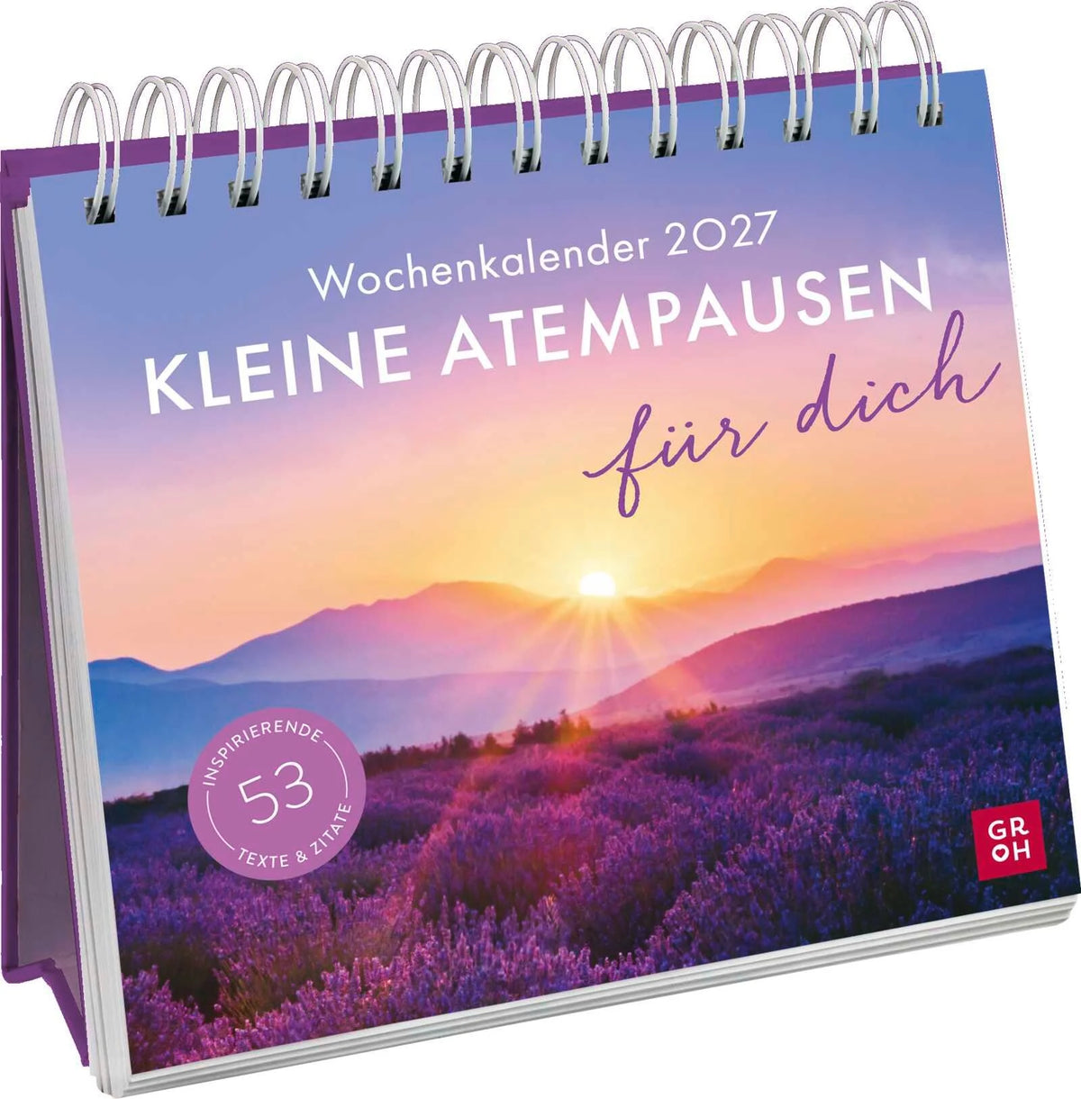 Taschenkalender: Wochenkalender 2027: Kleine Atempausen für dich