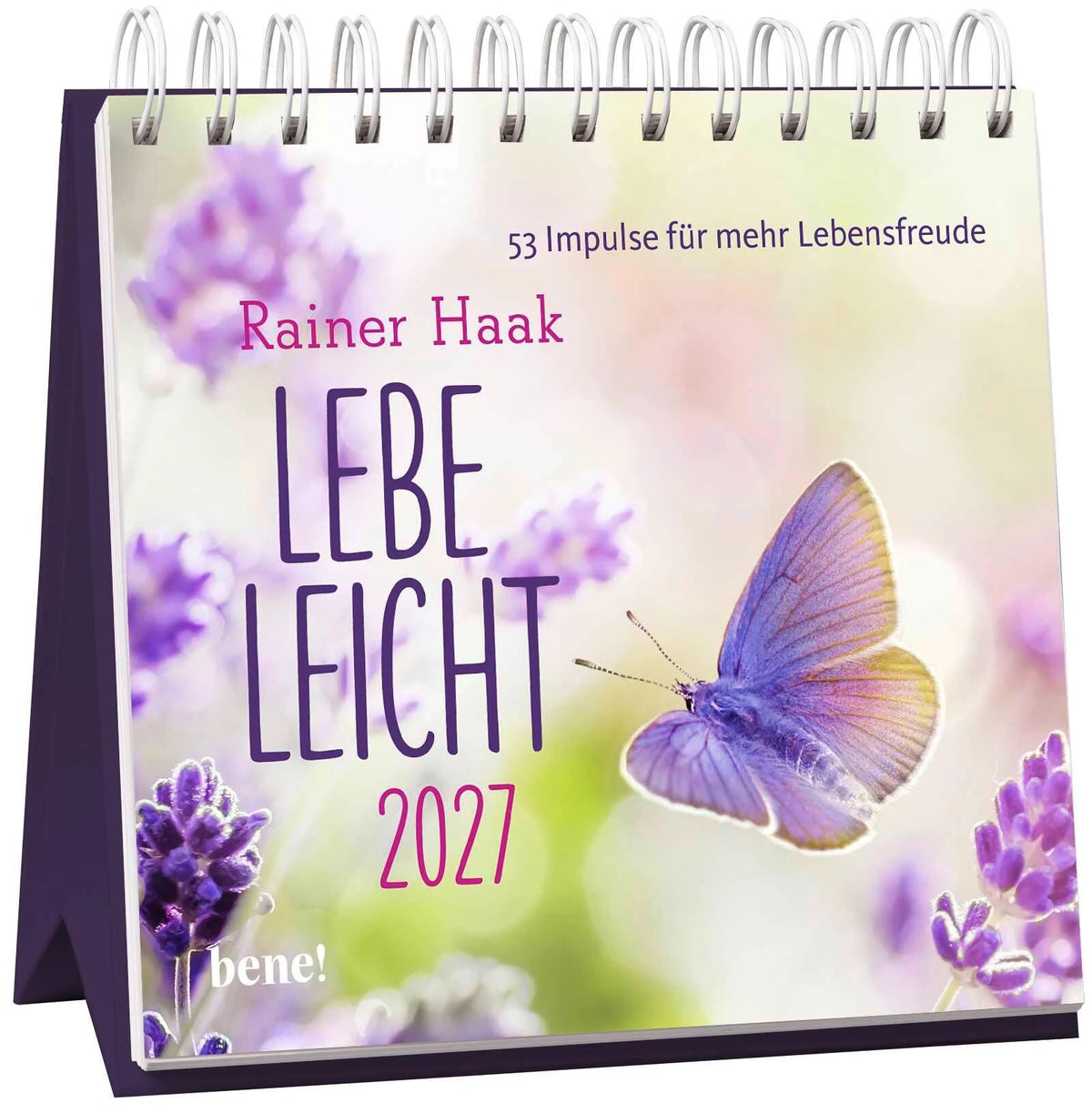 Taschenkalender: Wochenkalender 2027: Lebe leicht