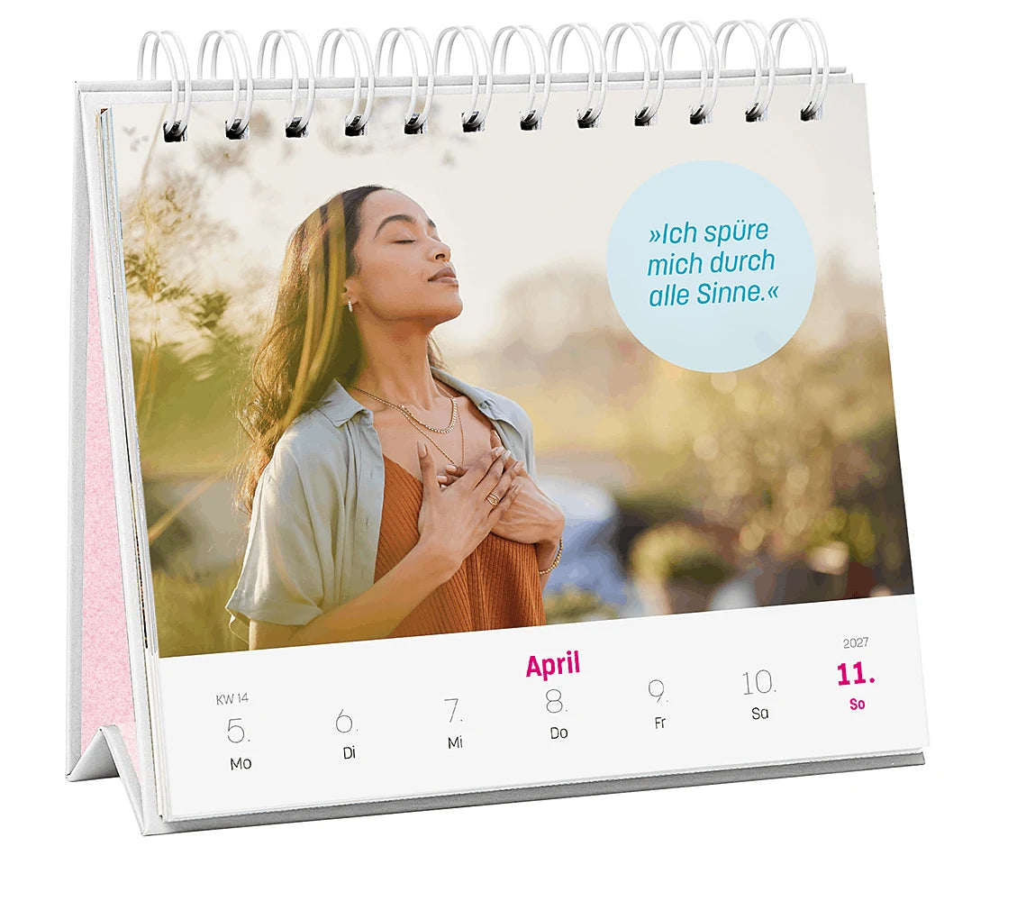 Wochenkalender 2027: Yoga – Zeit für mich – Ansicht