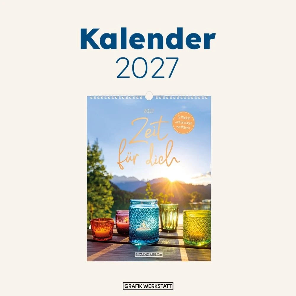 Wochenkalender klein 2027 Zeit für dich – Ansicht