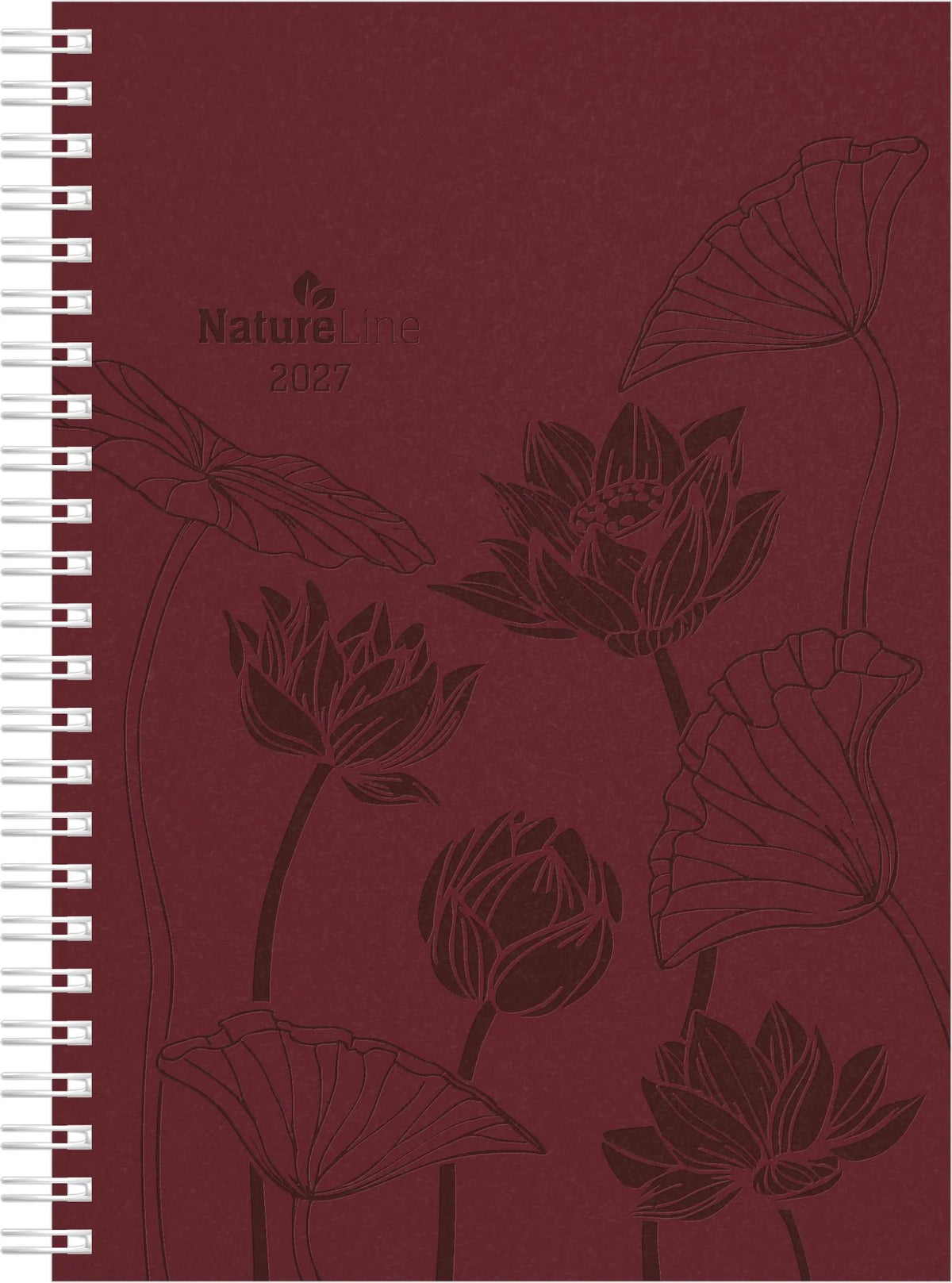 Taschenkalender: Wochenplaner Flower Ringbuch 2027