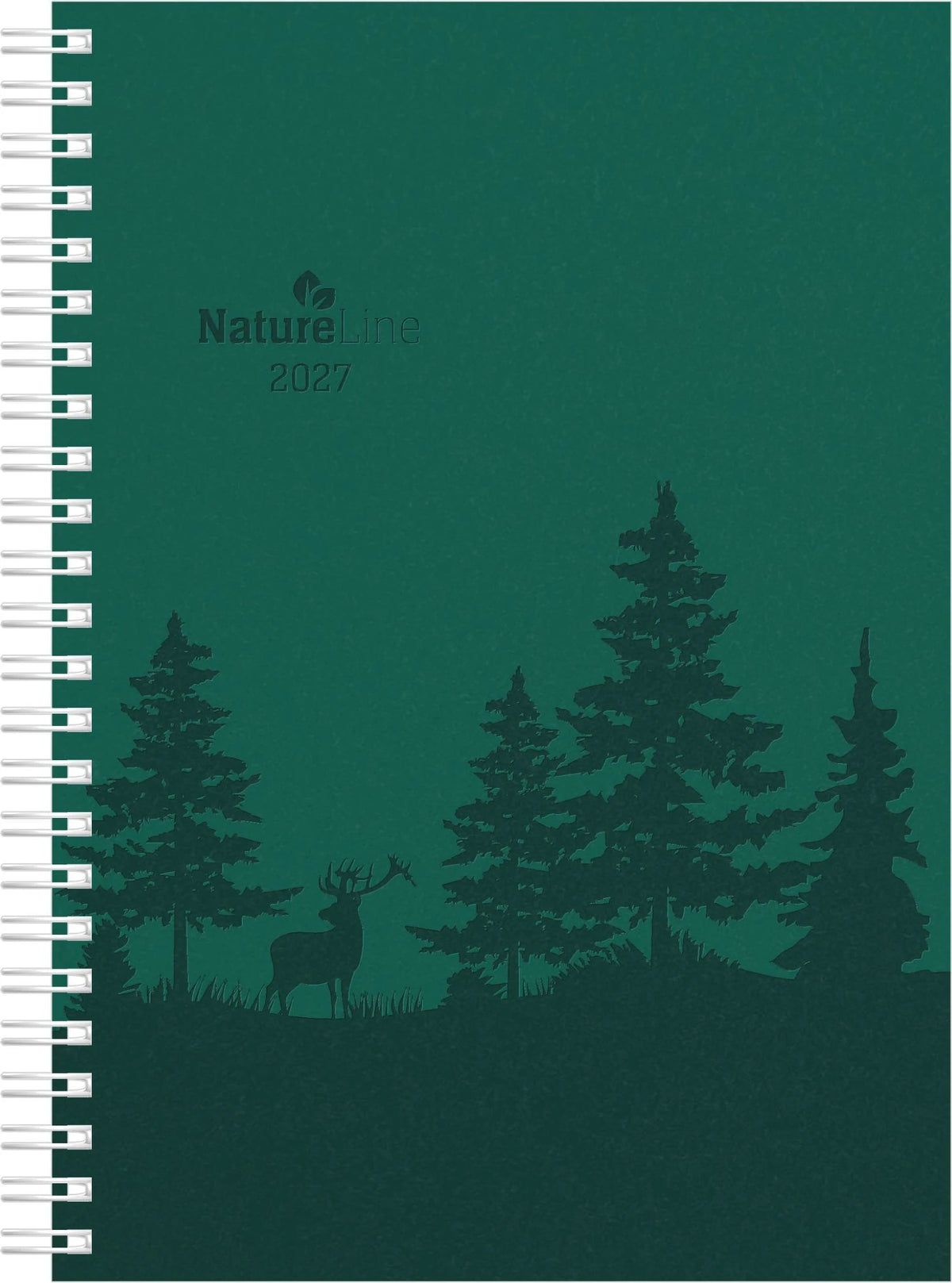 Taschenkalender: Wochenplaner Forest Ringbuch 2027