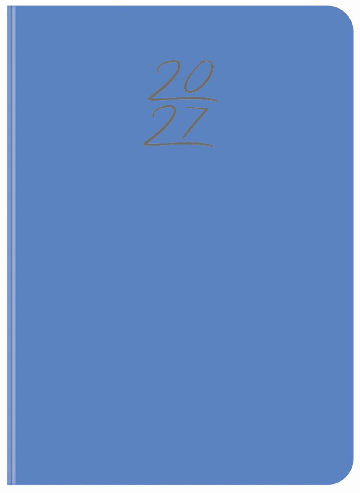 Taschenkalender: Wochentimer Colour blau 2027