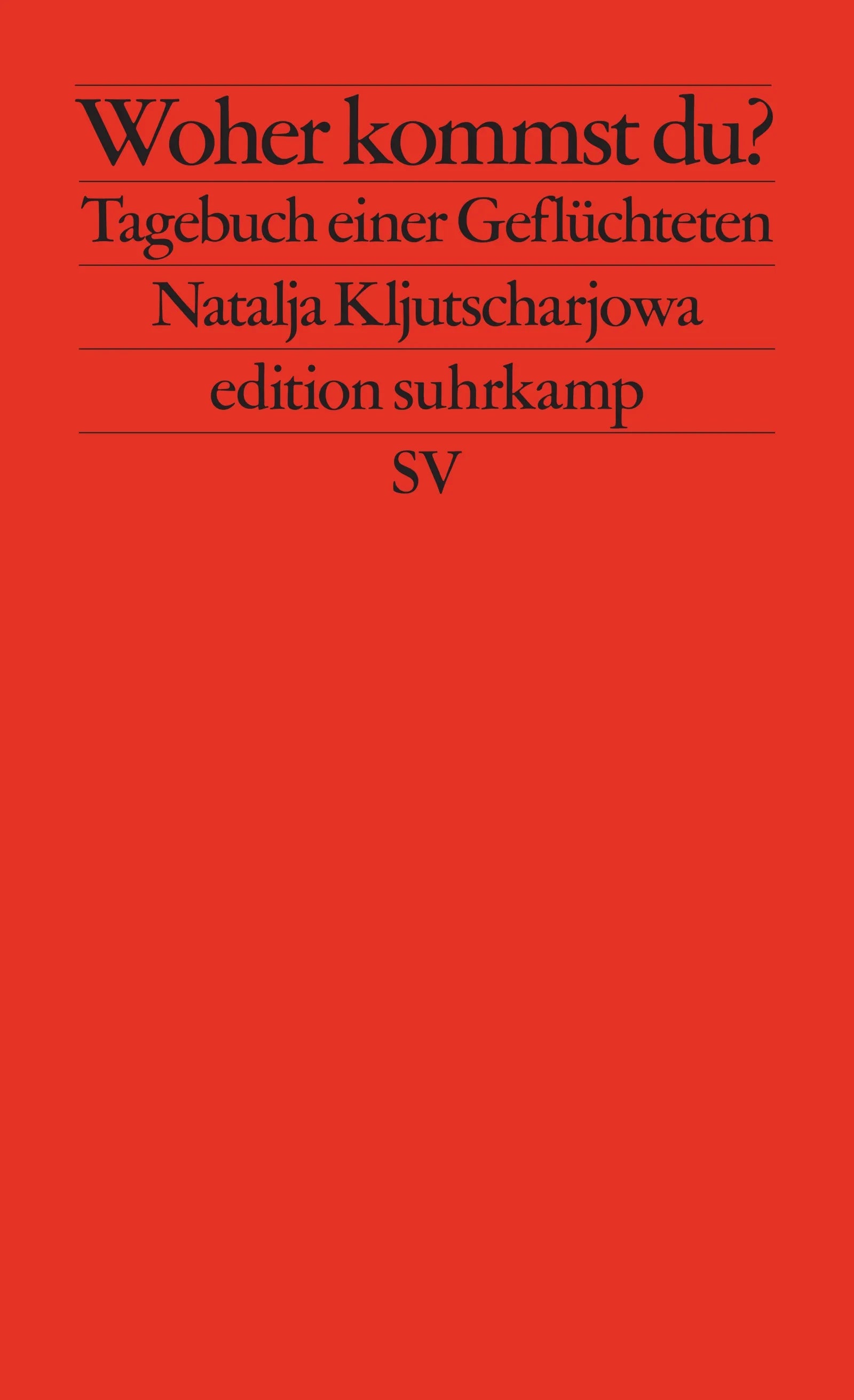 Cover: Woher kommst du? (E-Book) von Natalja Kljutscharjowa
