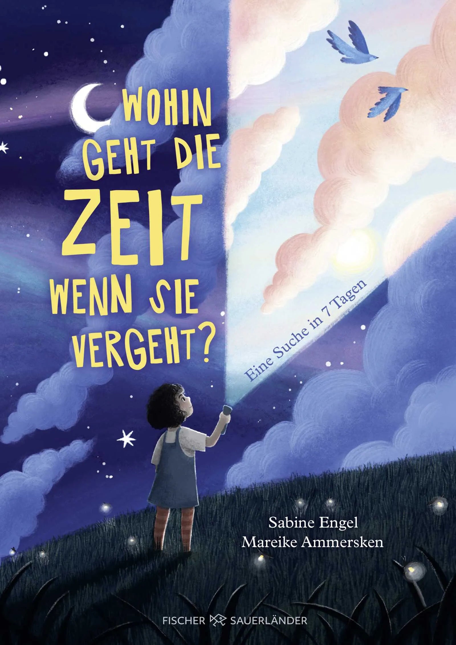 Cover: Wohin geht die Zeit, wenn sie vergeht? (Hardcover) von Sabine Engel
