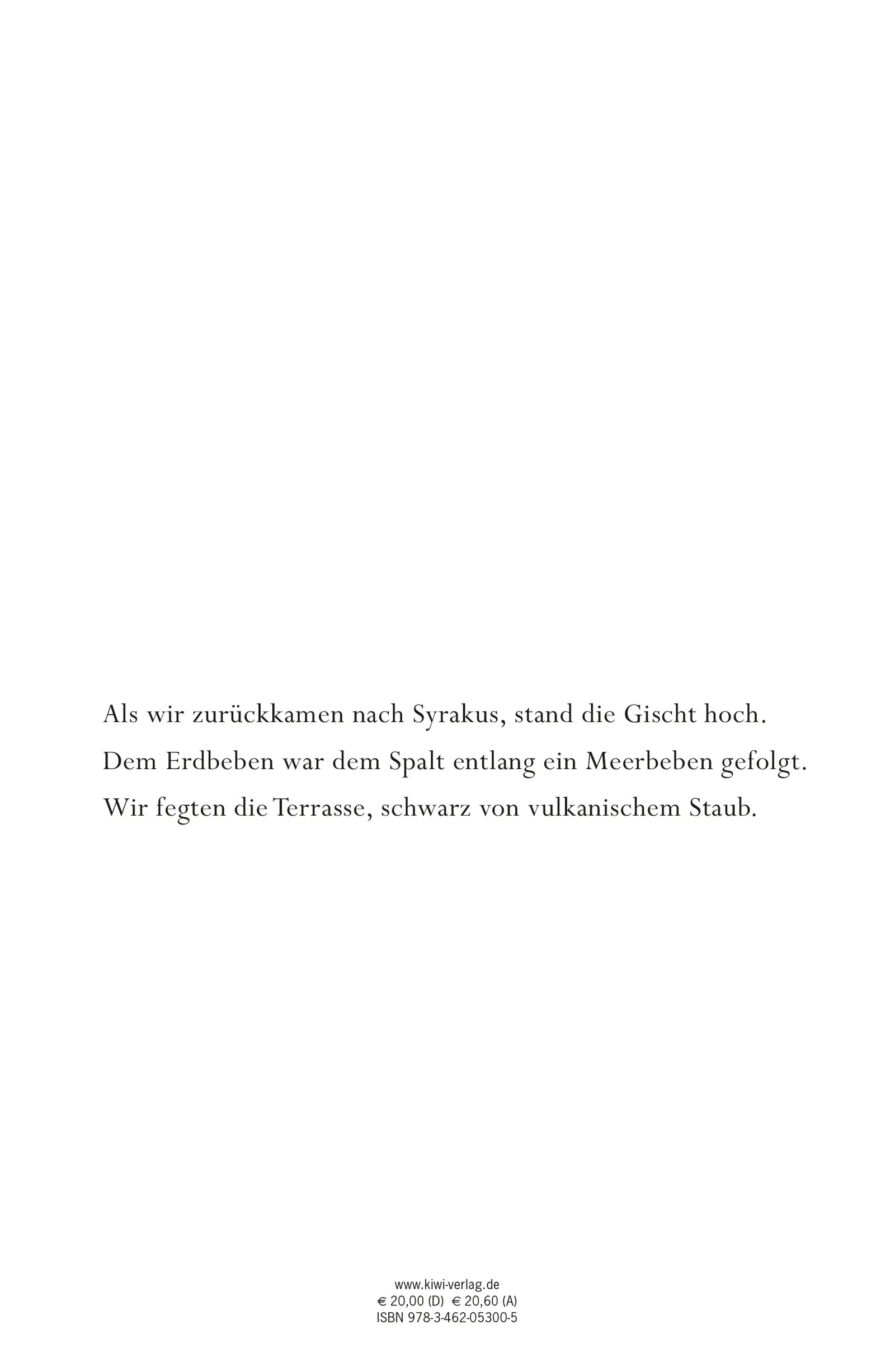 Buchrückseite von 'Wohin mit den Augen' mit Klappentext - Gebundene Ausgabe