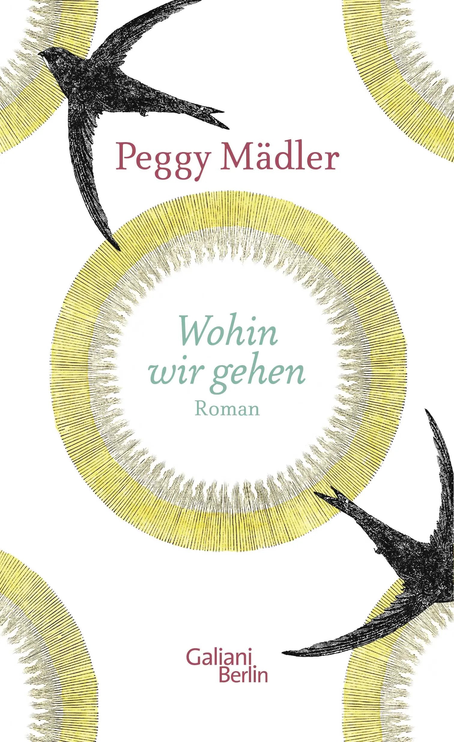 Buchcover von 'Wohin wir gehen' - Gebundene Ausgabe von Peggy Mädler