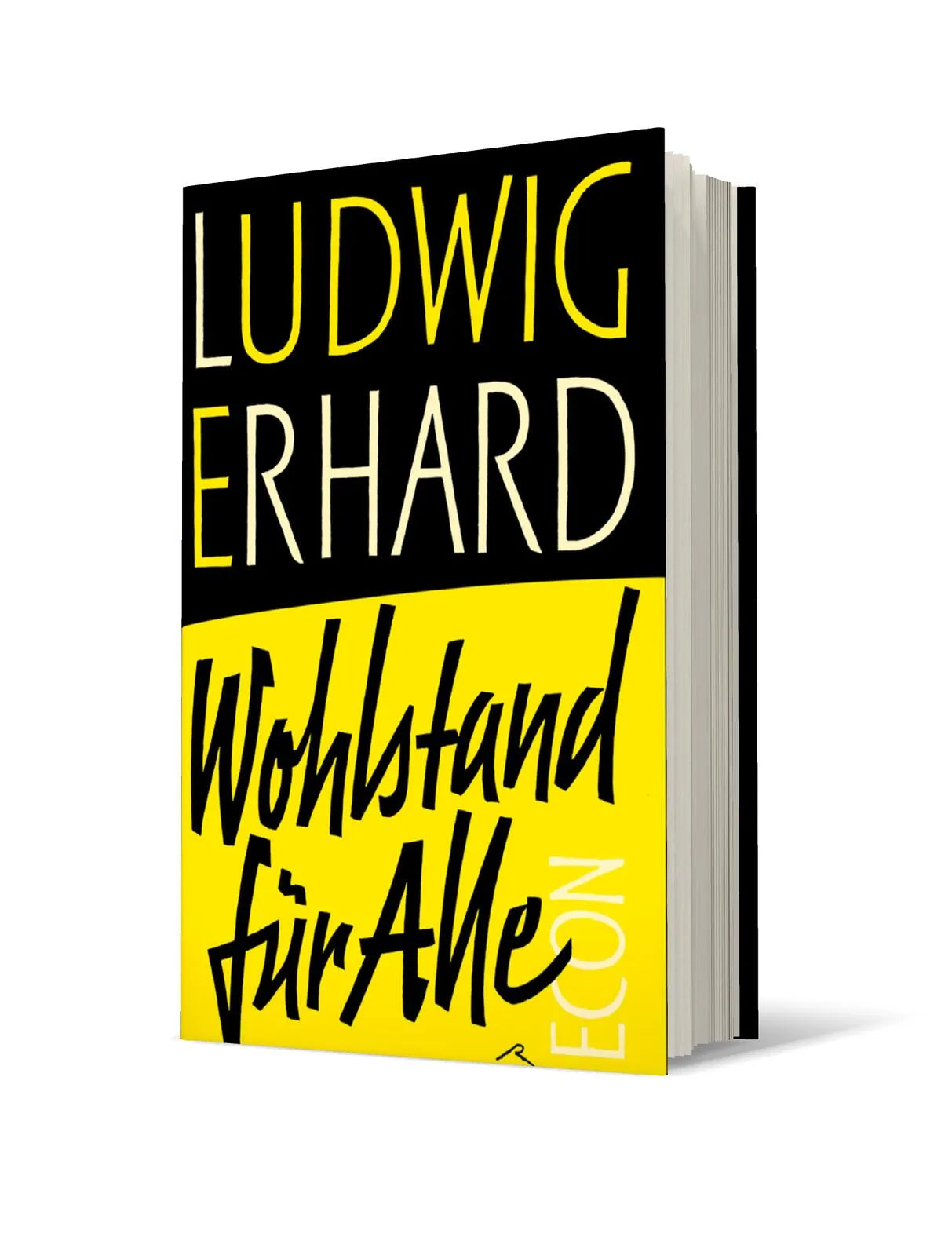 Buchcover von 'Wohlstand für alle' - Gebundene Ausgabe von Ludwig Erhard
