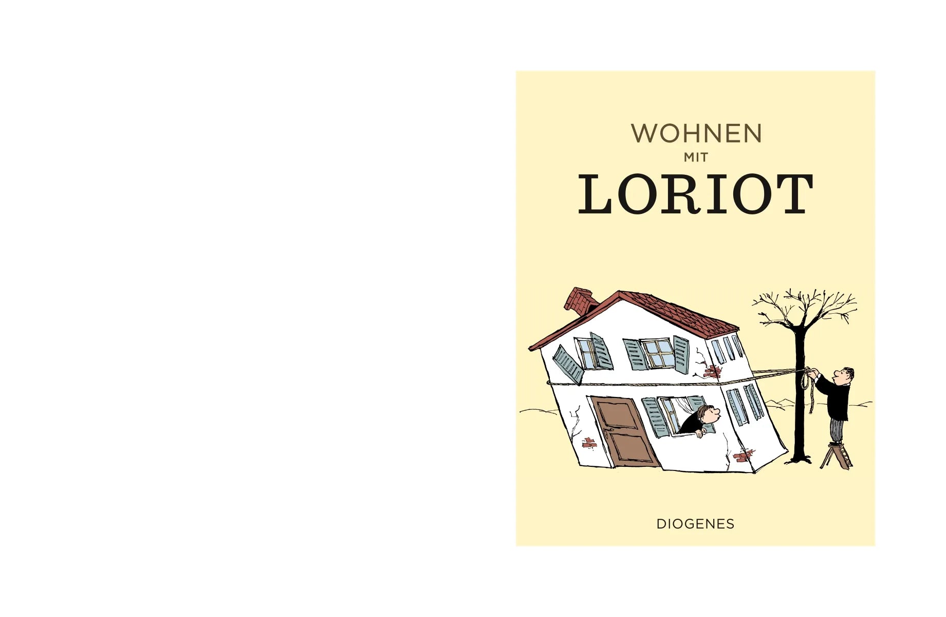Buchcover von 'Wohnen mit Loriot' - Gebundene Ausgabe von Loriot