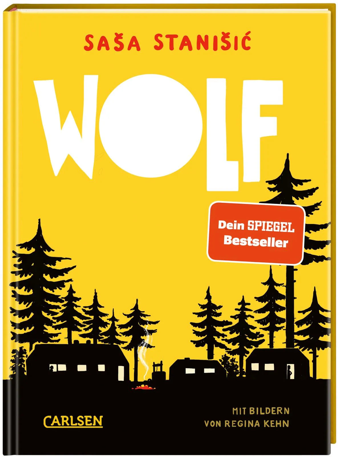 Buchcover von 'Wolf' - Gebundene Ausgabe von Saša Stanišić