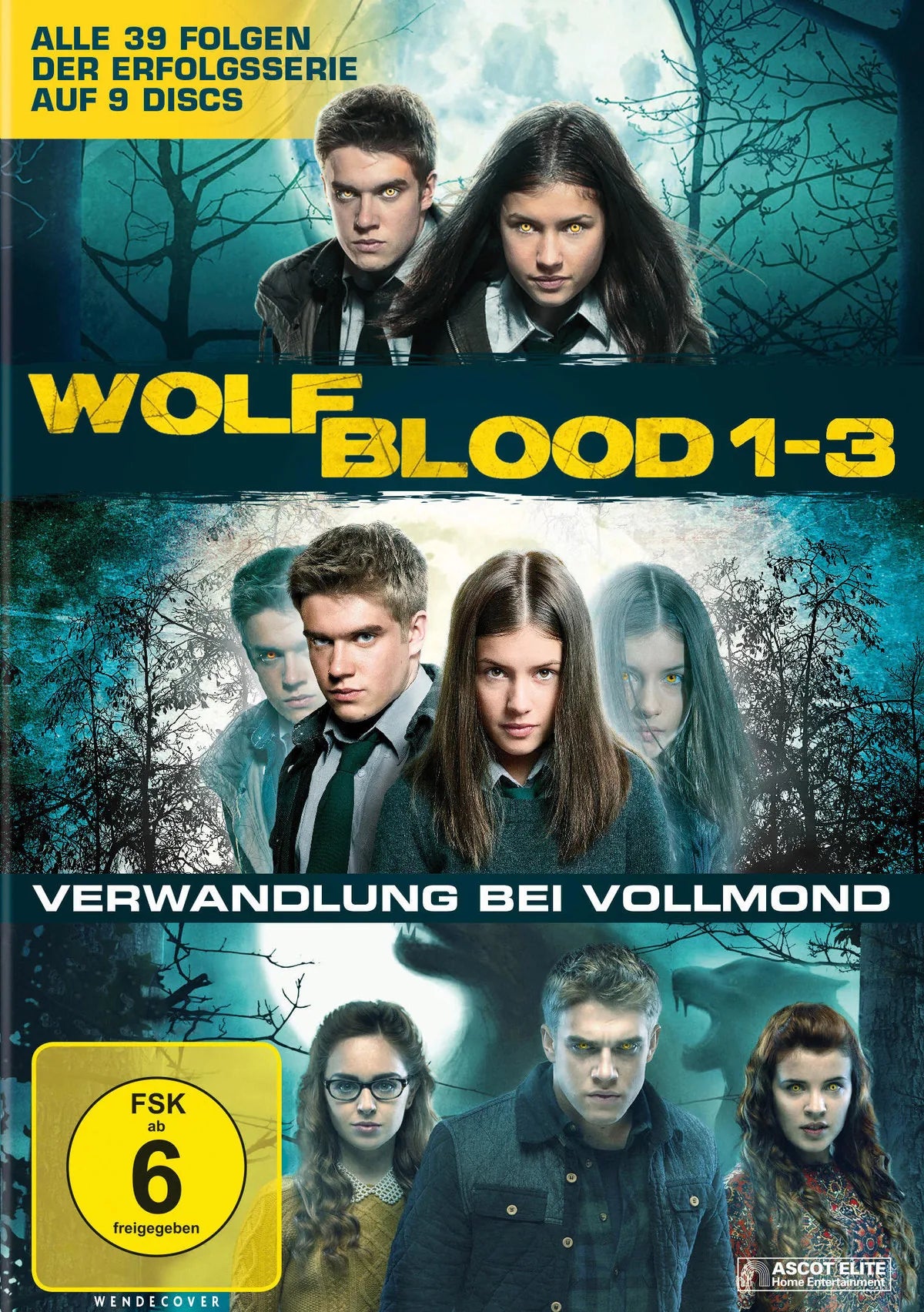 Wolfblood - Verwand... - Staffel 1-3  [9 DVDs] - DVD