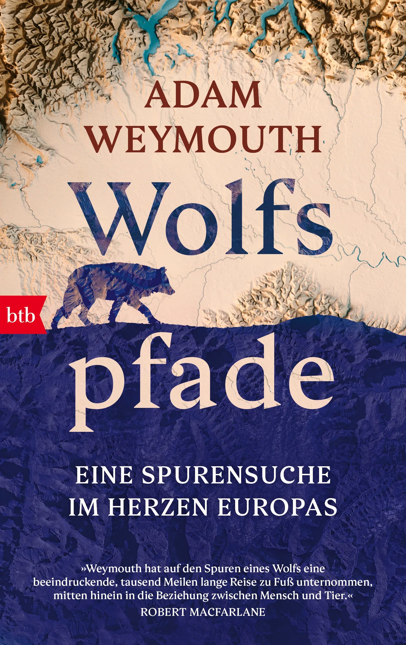 Cover: Wolfspfade (E-Book) von Adam Weymouth