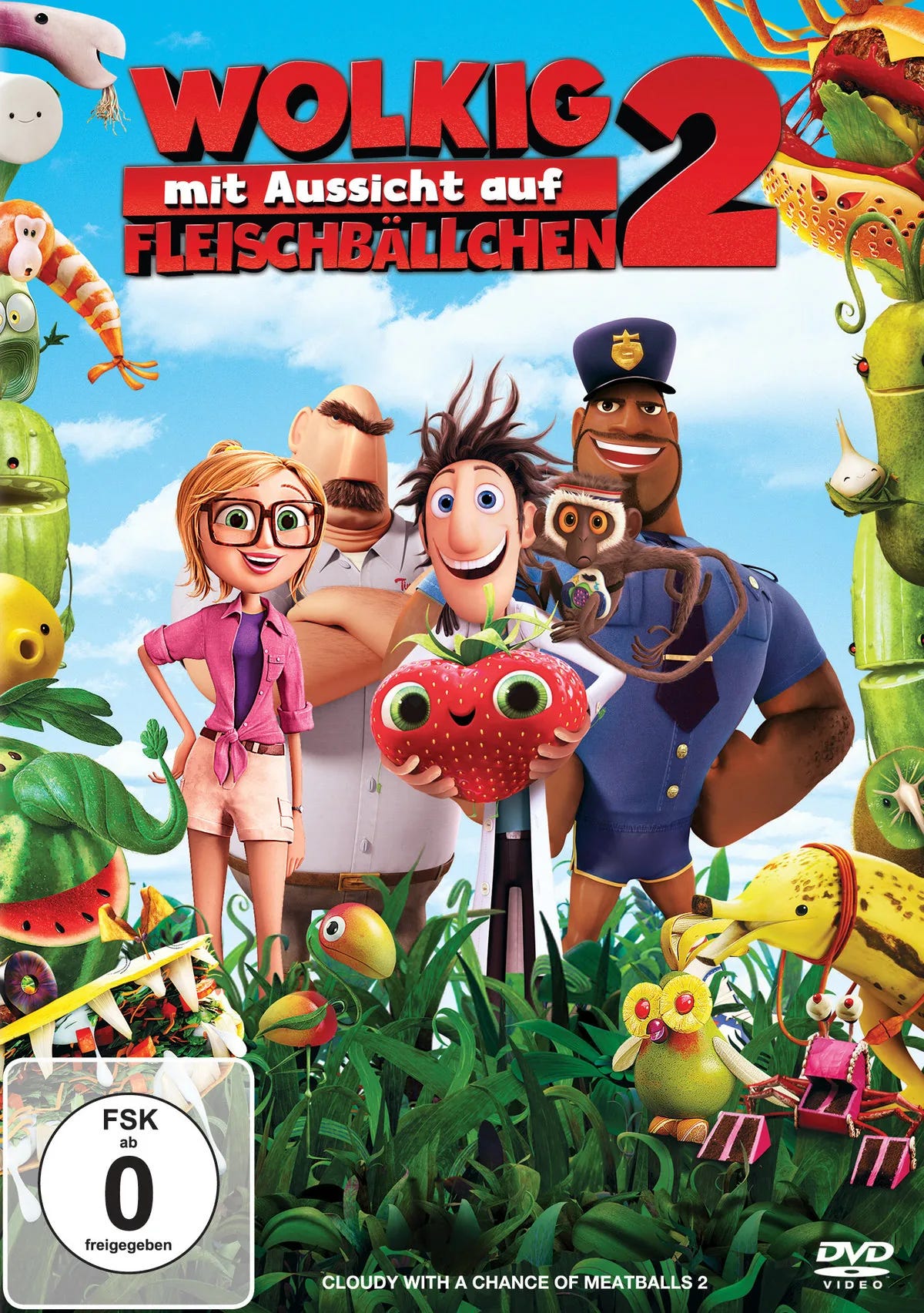 Wolkig mit Aussicht auf Fleischbällchen 2 - DVD