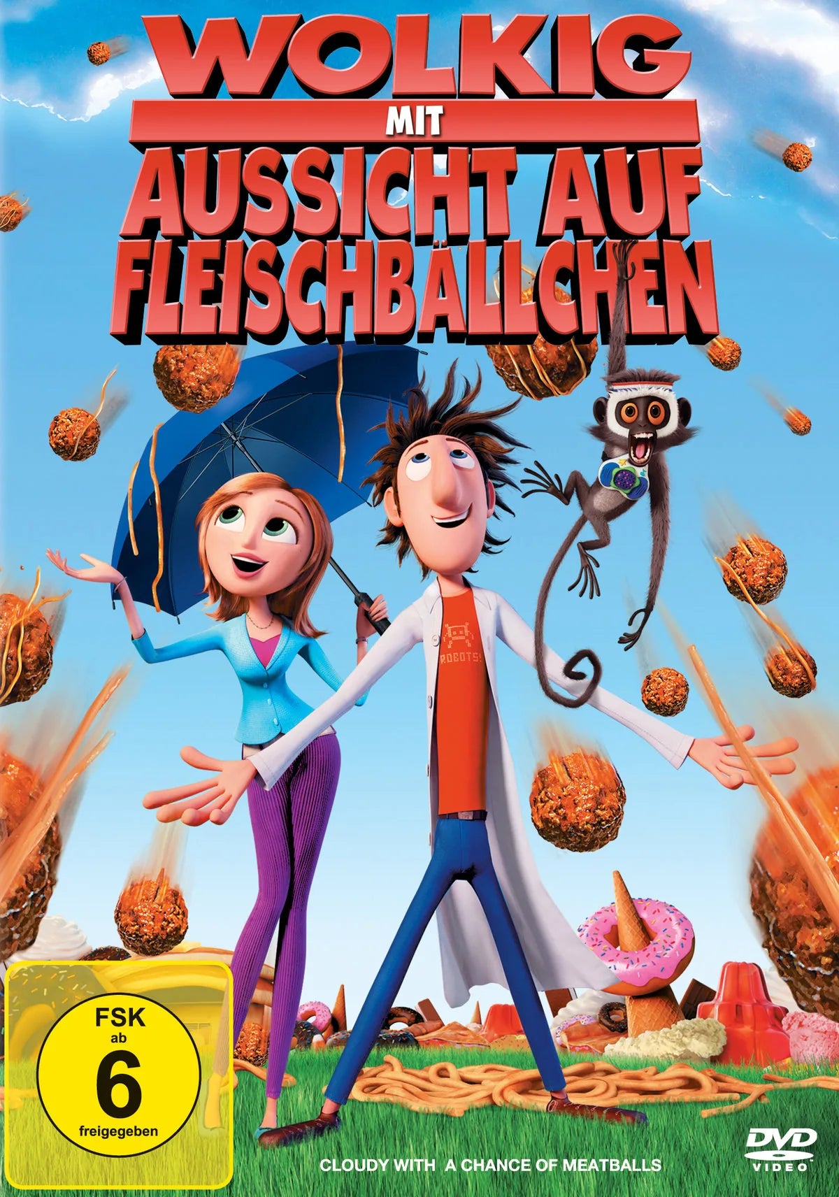 Wolkig mit Aussicht auf Fleischbällchen - DVD