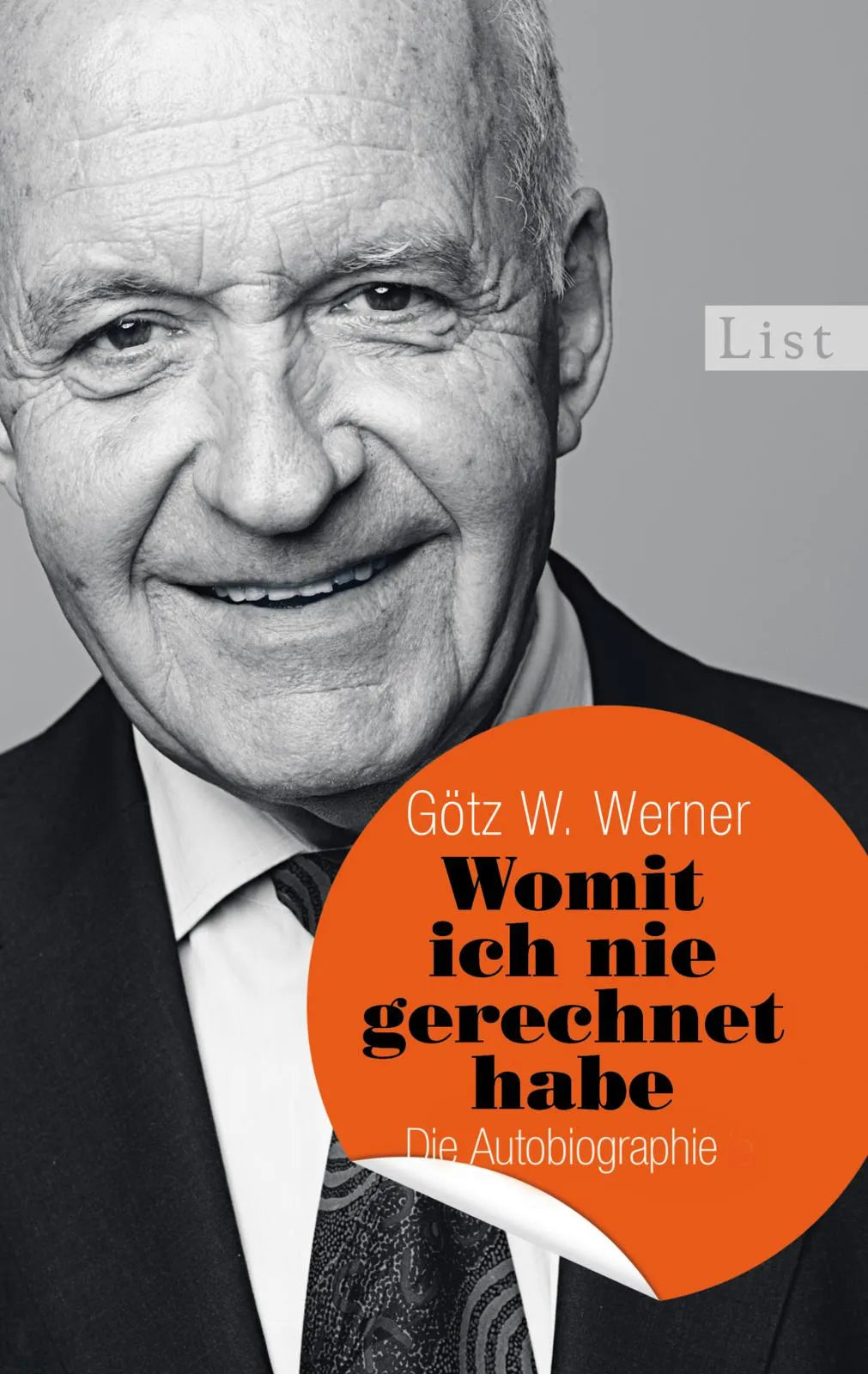 Buchcover von 'Womit ich nie gerechnet habe' - Taschenbuch von Götz W. Werner