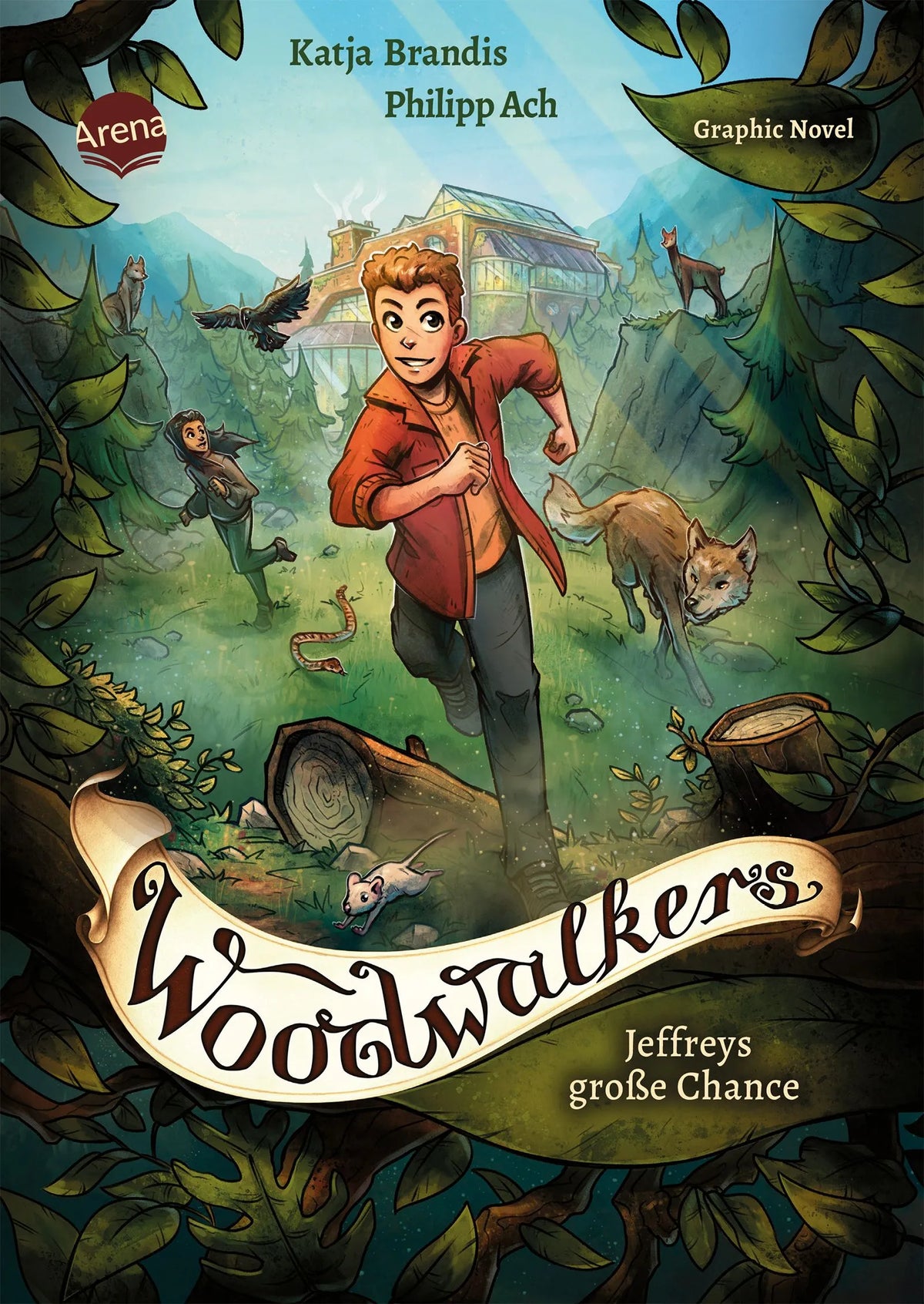 Cover: Woodwalkers – Graphic Novel (Paperback) von Katja Brandis