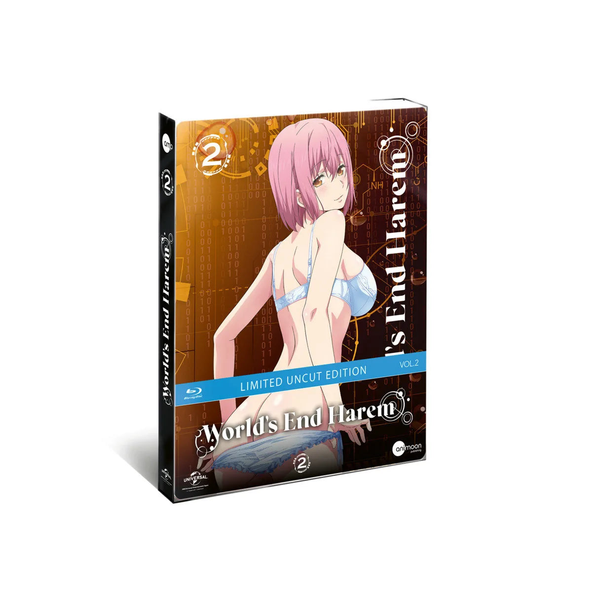 Blu-ray-Cover: World's End Harem - Staffel 1 - Vol.2. Regie: Yuu Nobuta