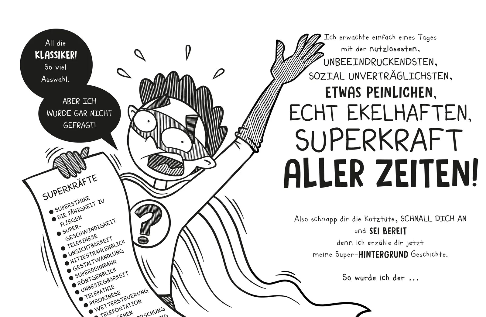 Detailansicht: Worst Hero Ever - Füße voraus (Hardcover)