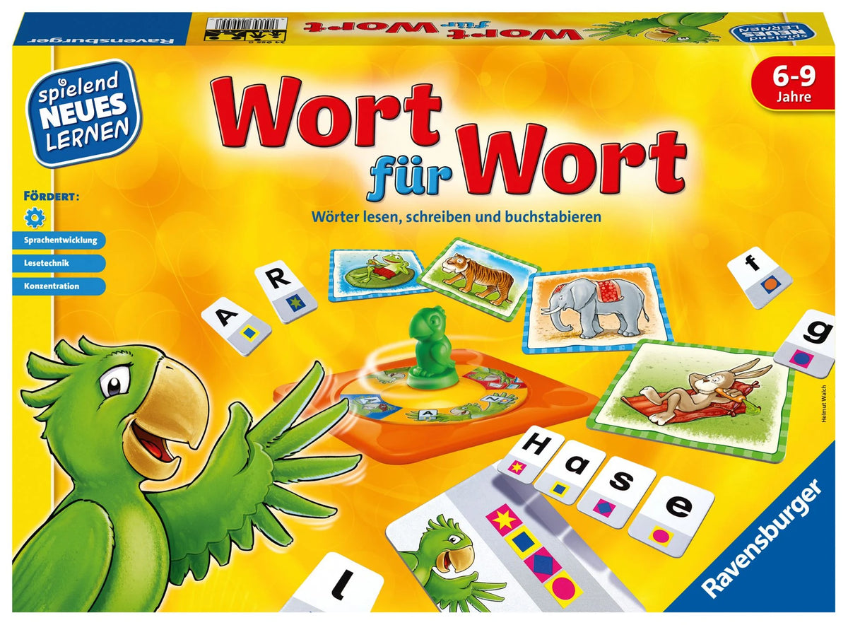 Kinderspiel: Wort für Wort - Kinderspiel ab 6 Jahre